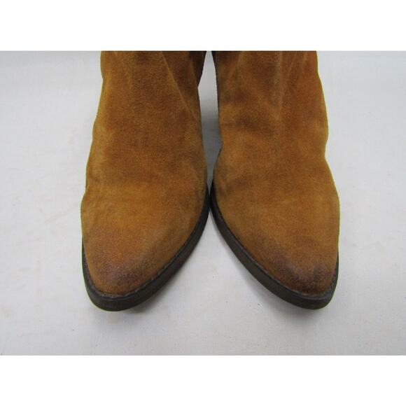 ALDO Womens Size 9 M Brown Suede Ankle Fashion Boots Bootie - Picture 6 of 11